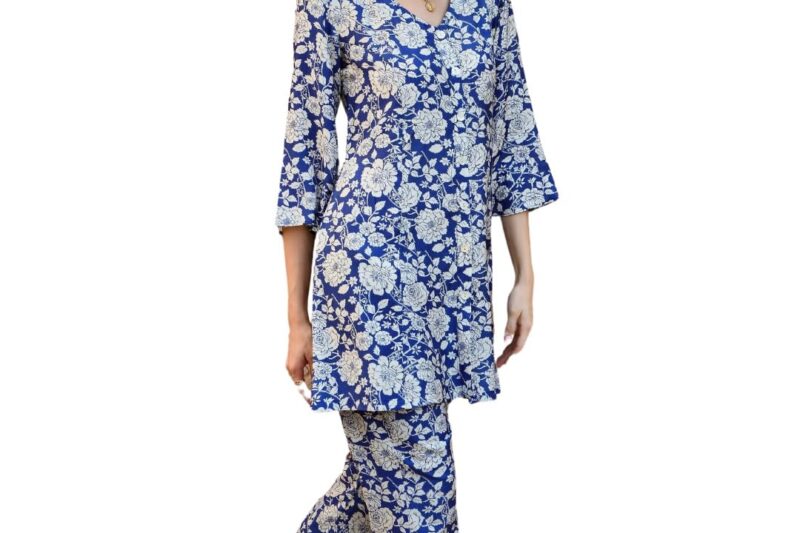 Buy UNIfringe Maroon Ribbed Co-ord Set | Round Neck Crop Top with High Waist Pant (Maroon,M) at Amazon.in