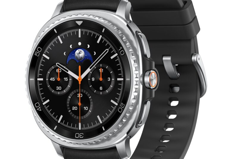 Samsung Galaxy Watch8 Classic (46mm LTE, Black) with 3nm Processor | Dual GPS | Sapphire Glass & Stainless Steel | 5ATM & IP68 | BP, ECG, IHRN & Vascular Load Monitoring | Anti-oxidant Index