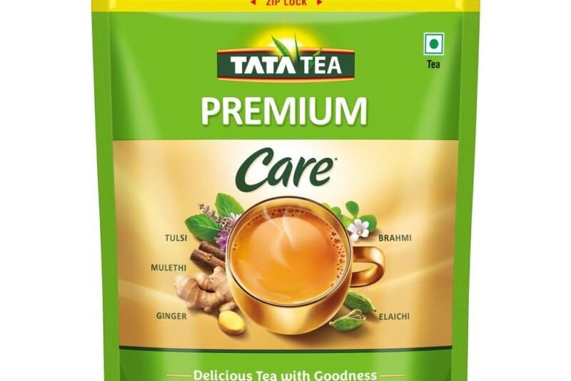 Tata Tea Premium Care Black Tea 1kg, Delicious Tea with Goodness of Tulsi, Mulethi, Ginger, Brahmi & Elaichi, Trusted Quality Tea, Loose Leaves