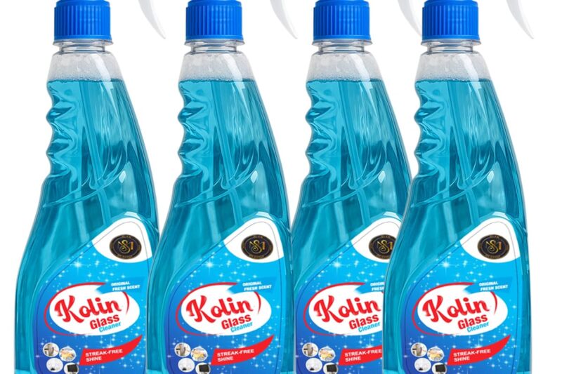 MS Group Kolin Glass and Surface Cleaner Liquid Spray | All-Purpose Glass Cleaner for Car | Multi-Surface Cleaner for Home, Kitchen, Car & Office (2)