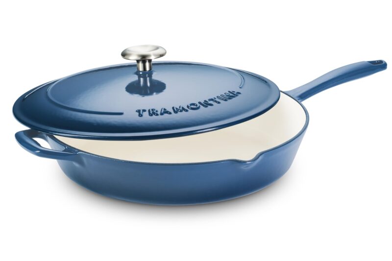 Buy Borosil 1.5 L (22 cm) Hard Anodized Fry Pan with Glass Lid | Aluminium Grade 3003 | Glossy Exterior & Matt Interior | Even Heat Distribution | Easy to Clean | 5 Years Warranty Online at Low Prices in India – Amazon.in
