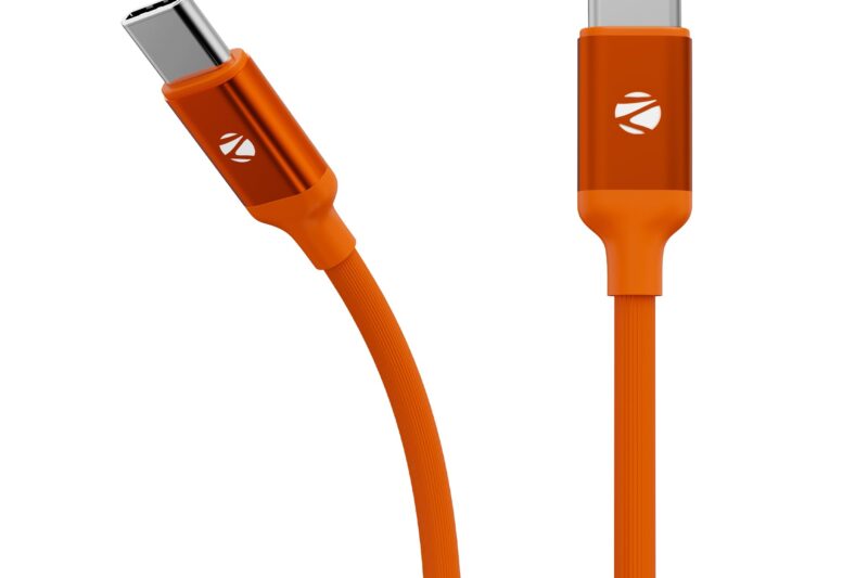 Zebronics Type C – Type C Cable, 60 Watts, Upto 480Mbps Data Sync, Fast Charging, 1 M, Compatible with iPhone 15 & 16 Series, iPad, MacBook, Samsung, Android (Wattz 60CC6, Orange) – Buy Zebronics Type C – Type C Cable, 60 Watts, Upto 480Mbps Data Sync, Fast Charging, 1 M, Compatible with iPhone 15 & 16 Series, iPad, MacBook, Samsung, Android (Wattz 60CC6, Orange) Online at Low Price in India – Amazon.in