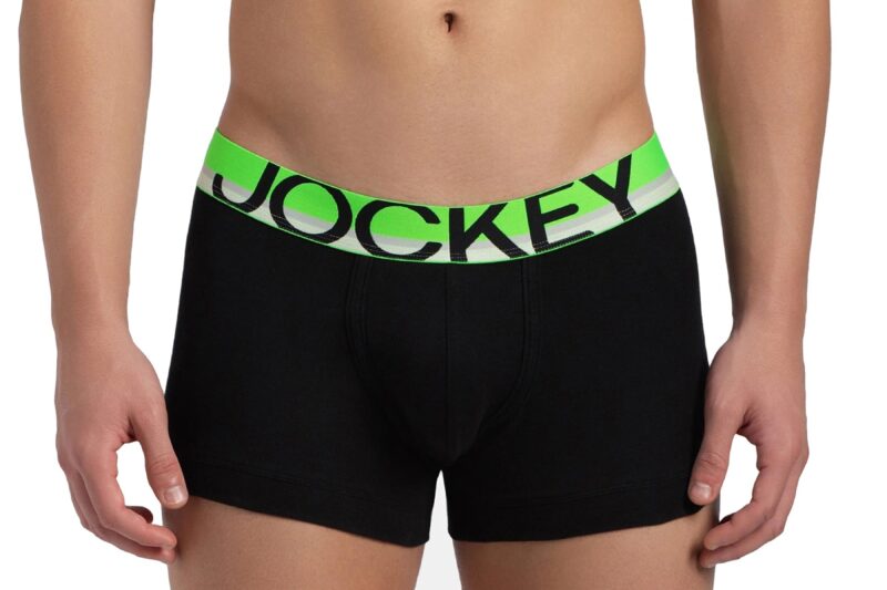 Buy Jockey FP03 Men’s Super Combed Cotton Rib Solid Trunk with Ultrasoft Waistband_Black New_L at Amazon.in