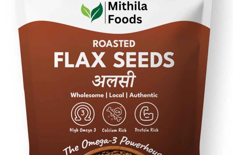 Scorist Premium Flax Seeds 500g | Alsi Seeds | Flax Seeds for Hair Growth | Raw Seeds for Eating | Source of Iron & Dietary Fibre | Rich in Protein