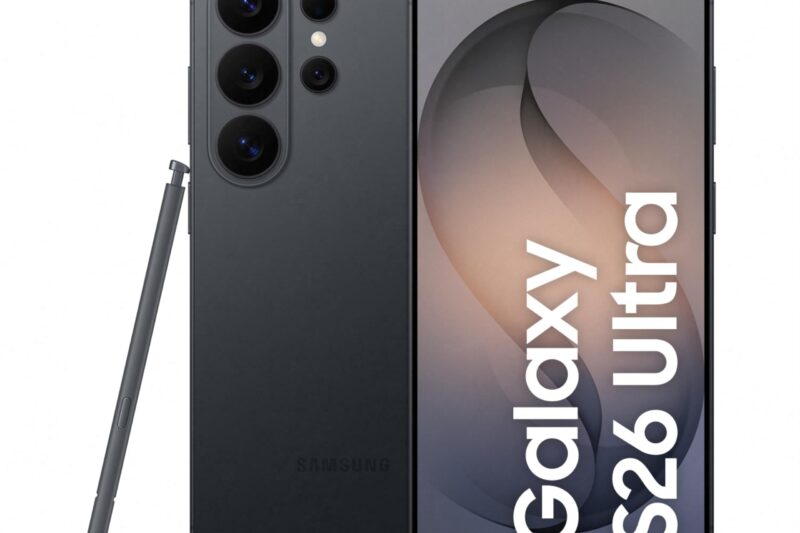 Samsung Galaxy S26 Ultra 5G (Black, 12GB RAM, 256GB Storage) with Built-in Privacy Display, AI Phone, Photo Assist, Creative Studio, 200MP Camera, 5000mAh Battery and Snapdragon 8 Elite Gen 5