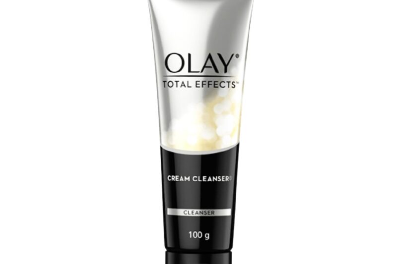 Olay Total Effects Cleanser,With Salicylic Acid & Exfoliating Silica Beads,Throughly Cleanse & Exfoliate Skin For Glowing,Younger Looking Skin,Suitable For Normal,Dry,Oily & Combination Skin,100 Gm