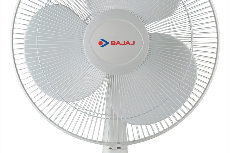 Bajaj Esteem 400 MM Table Fan For Home | Silent Operation | Full Copper Motor | Durable & Strong | Low Power Consumption | 1-Yr Warranty【White】