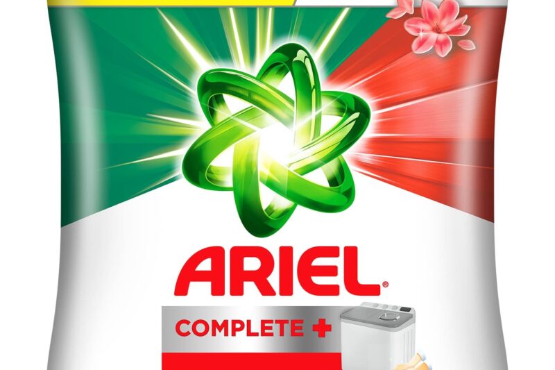 Ariel Complete Detergent Powder – 4kg | Removes 100 Tough Stains in 1 wash | Fragrance that lasts for 2 weeks | For Semi Auto Washing Machine & Bucket Wash