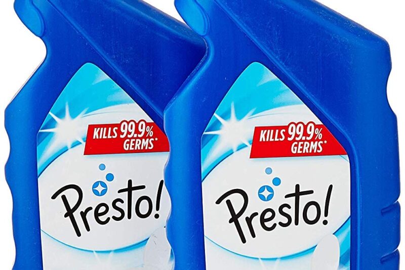 Buy Amazon Brand – Presto! Disinfectant Toilet Cleaner | Rose | 2 Litre | 1 L x 2 Packs | Kills 99.9% Germs | Removes Stains | Fights Odours Online at Low Prices in India – Amazon.in