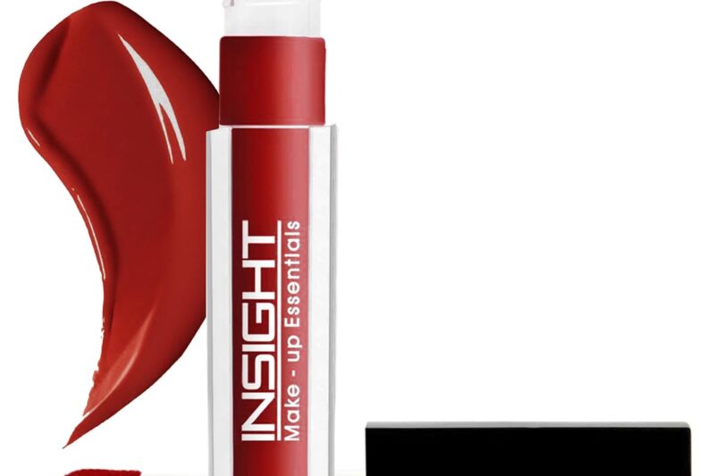 INSIGHT Non Transfer Lip Color – Divine Wine | Waterproof| Matte Finish| Transfer & Smudge Proof| Lightweight| 12 Hr Wear| Highly Pigmented 4 ml