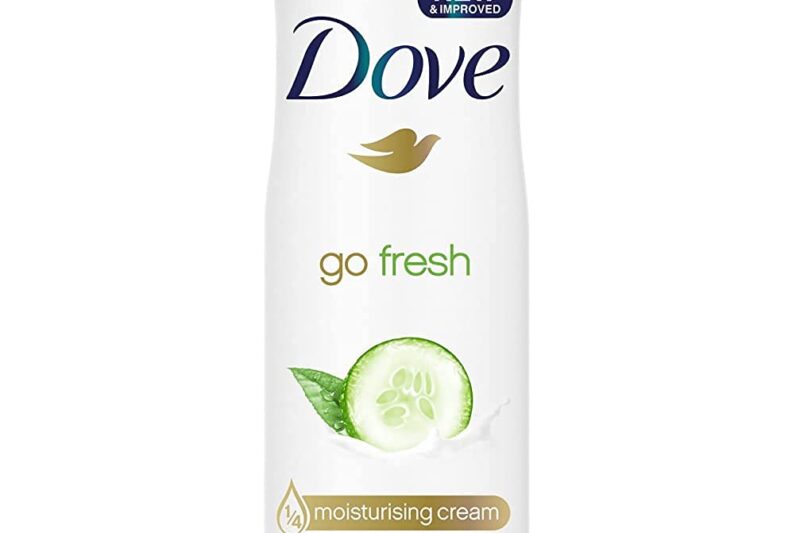 Dove Antiperspirant Cucumber & Green Tea Deodorant, 250ml | Long-Lasting Freshness & Gentle Skin Care For All-Day Protection