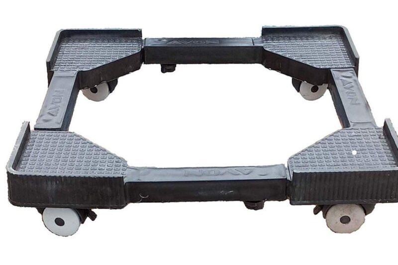 Flawless Fully Plastic Especially Designed for Samsung 7 kg Fully Automatic Top Load Washing Machine Trolley/Stand