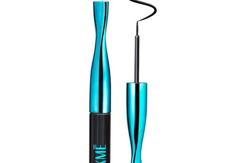 LAKME 9to5 Eyeconic Waterproof Liquid Eyeliner, Intense Black, 4.5 ml, for Precise Eye Definition, with Quick-Dry Formula, Smudgeproof and Waterproof