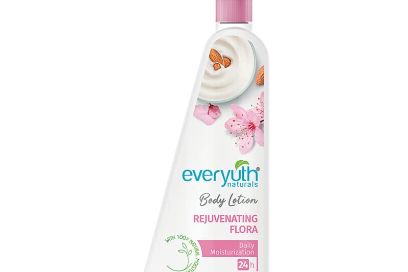 Buy Everyuth Naturals Rejuvenating Flora Body Lotion 500ml for men & women | 24Hr Hydration | Deep Moisture Care for Dry Skin | Enriched with 100% Natural Almond Milk | Smooth, Radiant & Healthy Looking Skin Care Online at Low Prices in India – Amazon.in