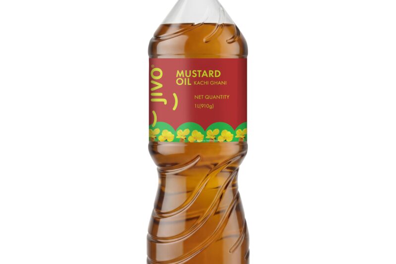 JIVO Cold Pressed Kachi Ghani Mustard Cooking Oil