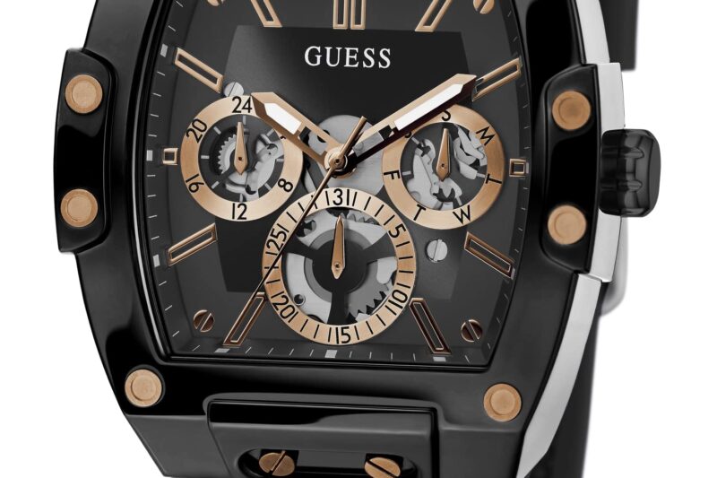 GUESS Dress 42 mm Black Dial Men Chrono Watch- GW0368G3