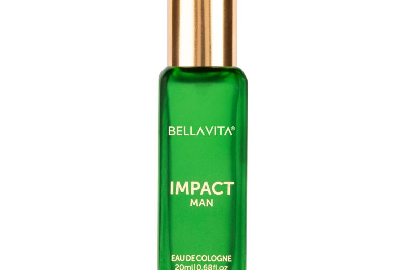 Bella Vita Luxury Impact Men Eau De Cologne Liquid Perfume With Mendarin Orange, Patchouli, Cedar | Woody, Citrusy Long Lasting Edc Fragrance Fresh Scent 20 Ml