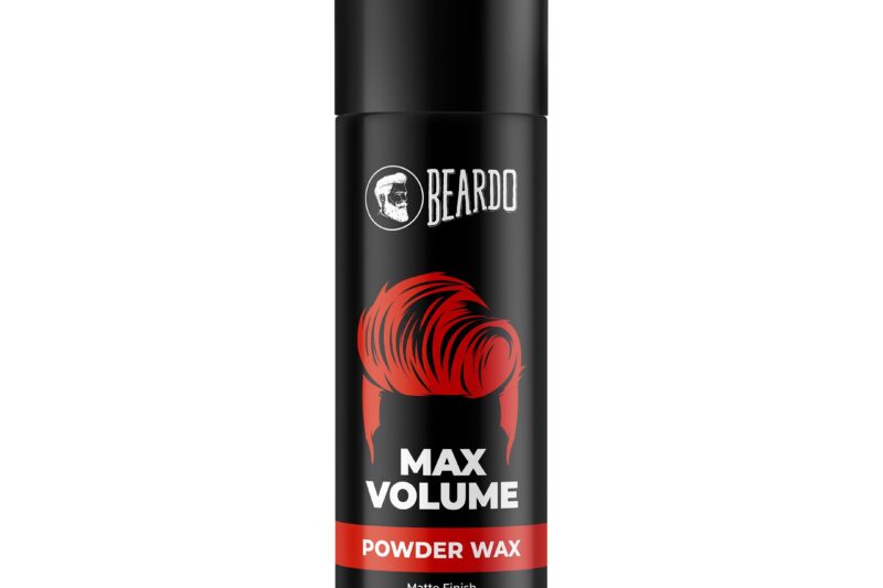 Beardo Max Volume Powder Wax 10 gm | Matte Finish | Strong Hold | Restylable | Hair Styling Wax | Hair Wax Powder For Men