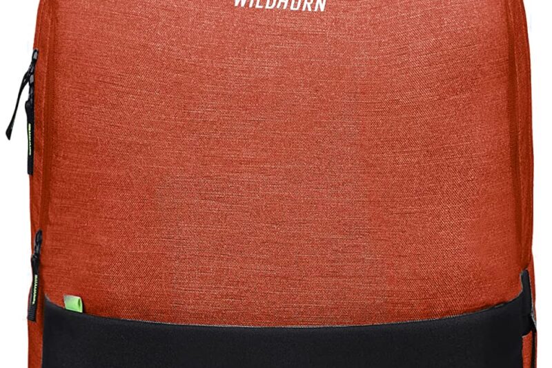WildHorn 31L Laptop Backpack for Men/Women I Fits upto 15.6″ Laptop I Waterproof I Travel/Business/College Bookbags