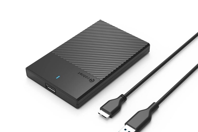 Cablet 2.5 Inch SATA USB 3.0 HDD/SSD External Enclosure