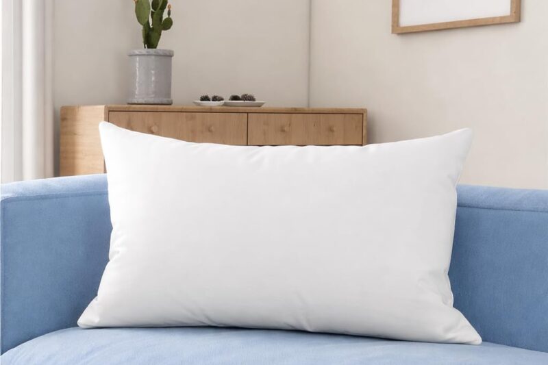 Wakewell Foam Pillow, Set/Pack of 1 Pillows, 61 X 41 Cm, White (1 Pillow)