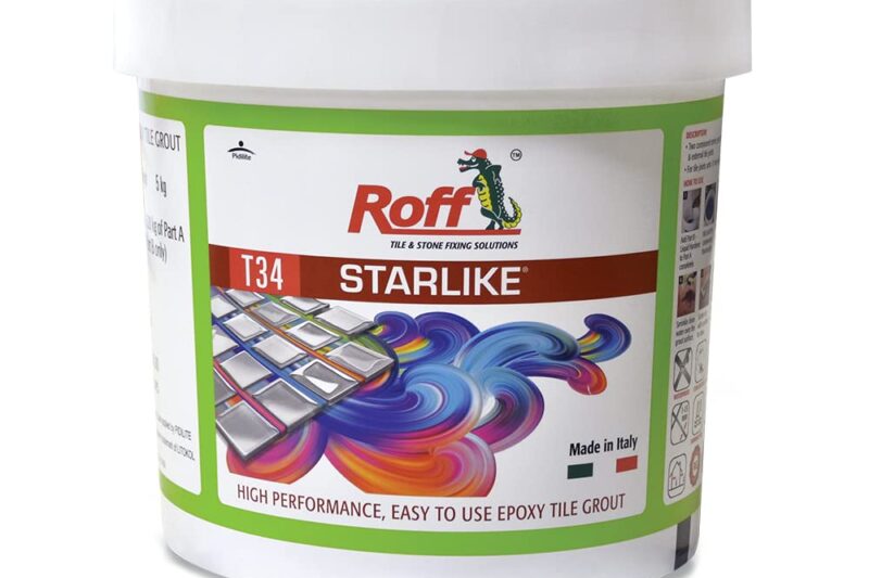 ROFF STARLIKE [1 KG STEEL GREY] 2 component | High performance epoxy grout with patented quartz technology