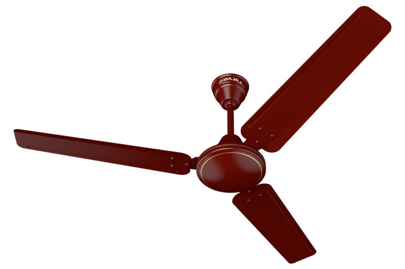 Bajaj Frore 1200 MM (48″) 1 Star Rated Ceiling Fans For Home | BEE Star Rated Energy Efficient Ceiling Fan | Rust Free Coating For Long Life | High Air Delivery | 2-Yr Warranty 【Brown】