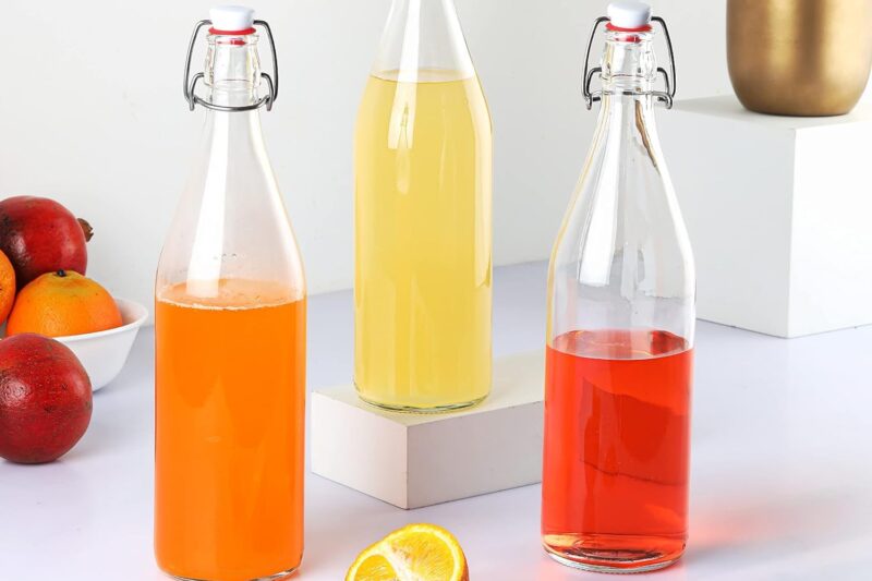CELLO Aquaria Glass Water Bottle Set