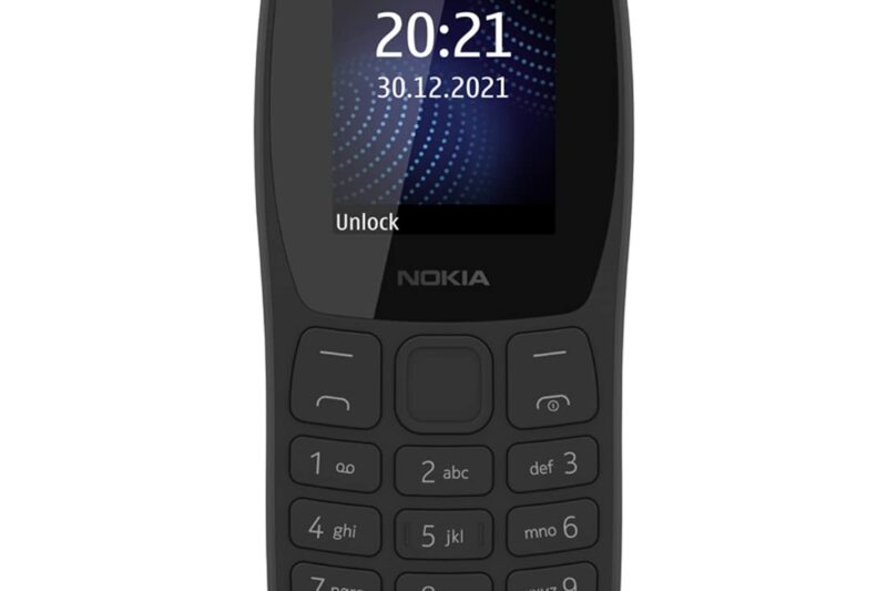Nokia 105 Classic Single SIM Keypad Phone