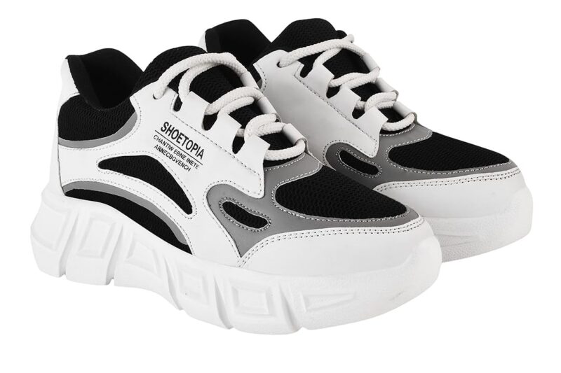 Buy Shoetopia Girls JM-40 White Sneaker – 3 UK (Girls-JM-40-White) at Amazon.in