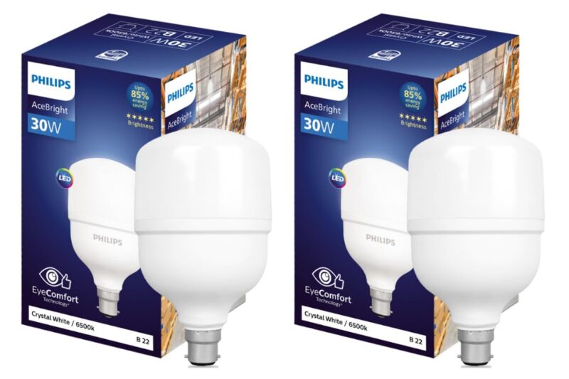 Buy Philips 30 – watt LED Bulb | AceBright High Wattage LED Bulb | Bulb Base