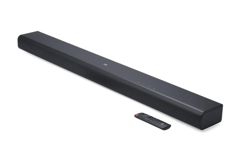 JBL Cinema SB510, Dolby Audio Soundbar with Built-in Subwoofer for Deep Bass, 3.1 Channel with Racetrack Drivers, Center Channel for Superior Voice Clarity, HDMI ARC, BT & Optical Connectivity (200W)