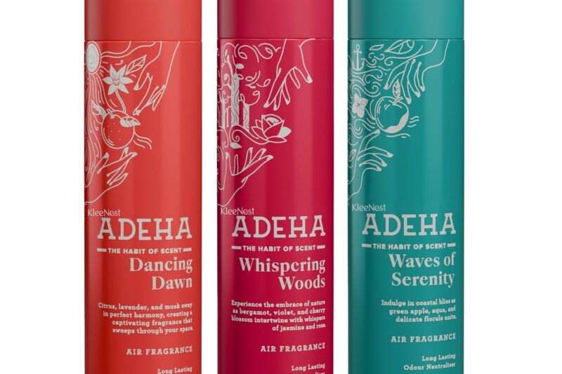 Kleenest Adeha Room Air Freshener Spray Buy 2 Get 1 Free (218ml)