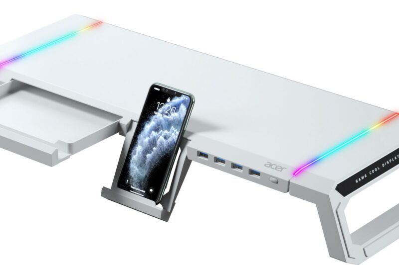 acer Ergo Multifunction Monitor & Laptop Stand with RGB Lighting
