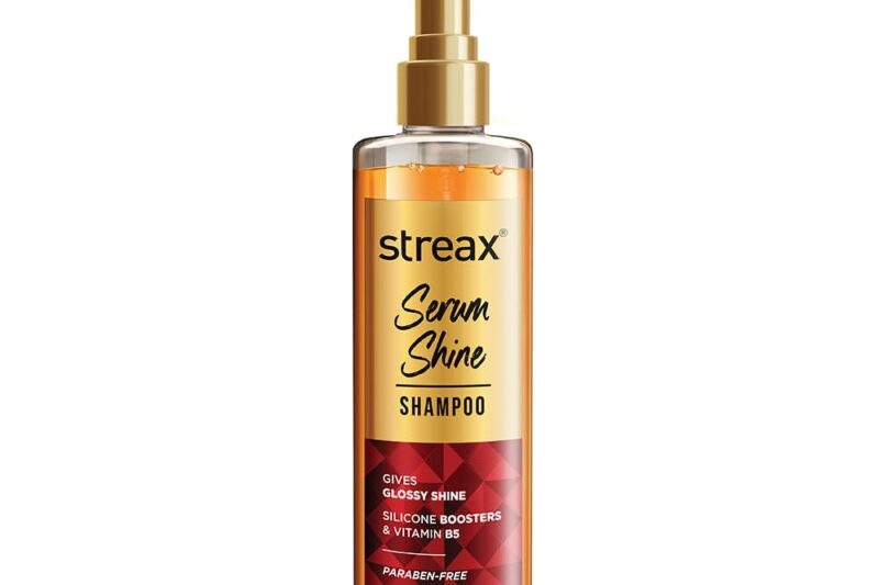Buy Streax Serum Shine Shampoo, 490ml |Shampoo for Frizzy and Dry Hair |Mildy everyday |for Women & Men,Paraben-Free with Silicon Boosters & Vit B5 | For Smooth & Shiny Hair Online at Low Prices in India – Amazon.in
