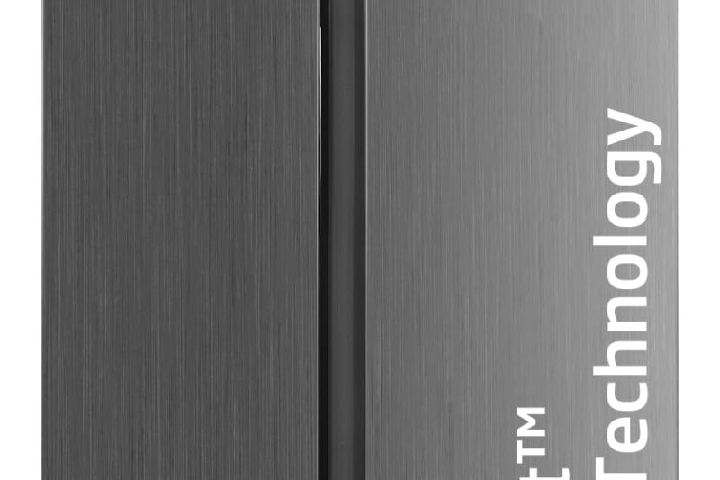 Voltas Beko, A Tata Product 563 L Side by Side Frost Free Refrigerator with ProSmart Inverter Compressor (RSB585/FPV300RXID, INOX steel, Active Fresh Blue Light)