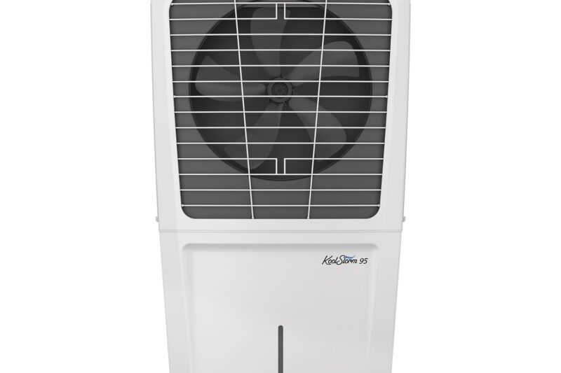 Havells KoolStorm 95 L Desert Air Cooler for Home/Office| Powerful Air-Delivery| Bacteria Shield Honeycomb Pads|XXL Ice Chamber| Ice Chill Drip Technology |Inverter compatible|Front Wheels with brakes