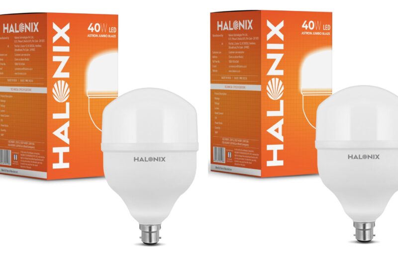 Halonix 40W LED Light Bulb | Cool Day Light (6500K) |Pack of 2 |Energy Efficient| 4kv Surge Protection |Base- B22