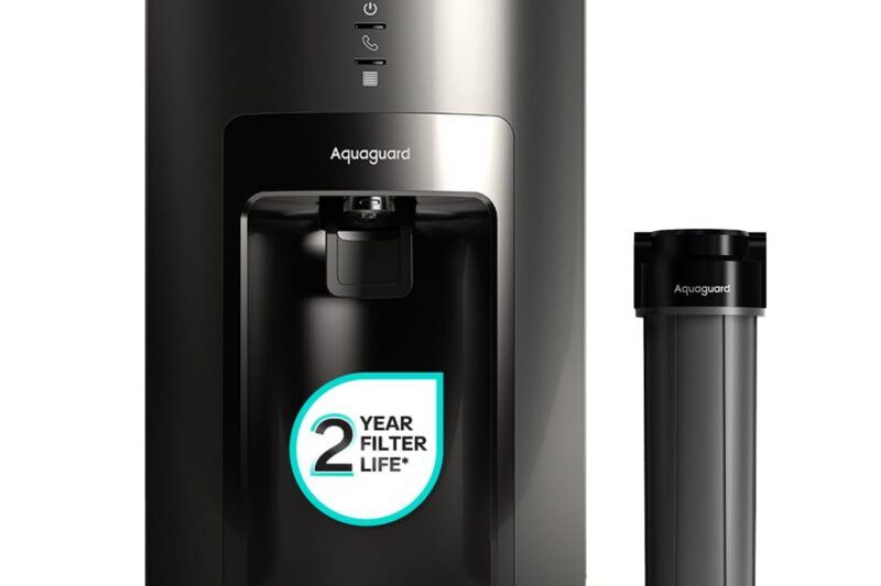Aquaguard Sure Delight Aquasaver RO+UV+UF Tech 2-year filter life | With Mega Sediment filter 2 Free cleaning service 60% Water Recovery| 9-Stage Purification I6 L STORAGE MODEL code-GWPDDLT2X10B00