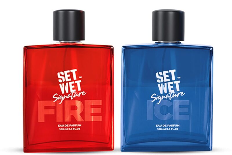 Buy Set Wet Perfume for Men ICE & FIRE 100ml X 2 Packs | Long Lasting Perfume for Men|Gift for Men Online at Low Prices in India – Amazon.in