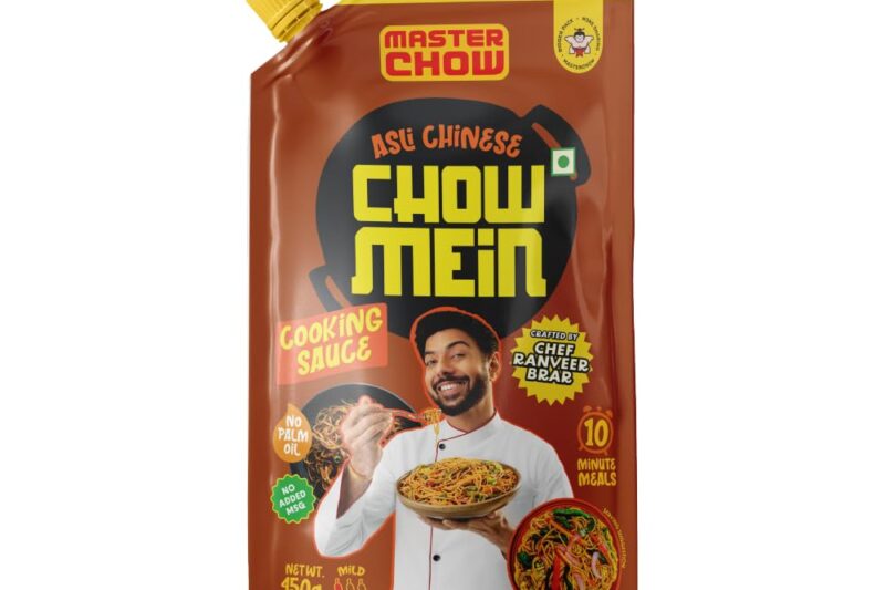 MasterChow Asli-Chinese Chowmein Sauce – Noodle Cooking Sauce | Family pack | 450 Gms