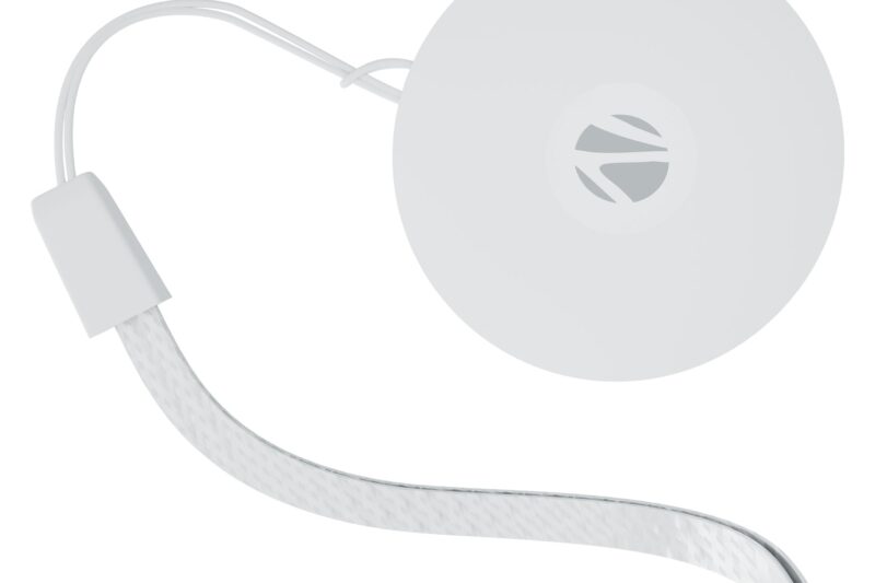 Zebronics One Tag, Worldwide Tracking Device for iOS, Apple Find My, Upto 1 Year Battery, BT v5.3, Anti-Lost & Loud 80dB Alert, No SIM Needed, MFi Certified, for Keys, Wallets, Luggage, Gadgets, etc.