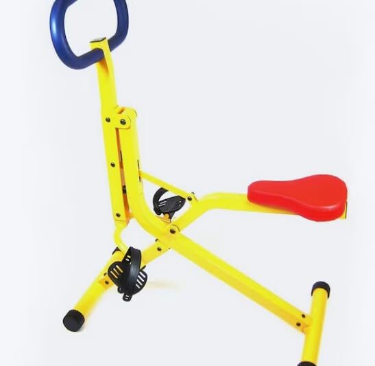 IRIS Children’s Sports Equipment, Multifunctional Riding Exercise Machine, Indoor Fitness Equipment, Horse Riding Squat Fitness Machine,for Boys and Girls Aged 5-10