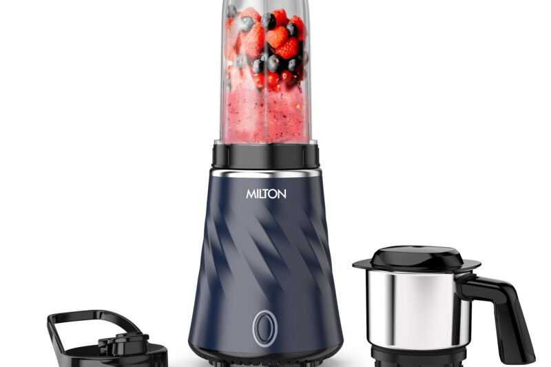 SINGER 500W Nutricool Blender | 9-in-1 Multi-Function Mixer Grinder | Single Speed | 500 ml & 300 ml Jars | Stainless Steel Blades | Low Noise | ISI Certified | 2 Years Warranty