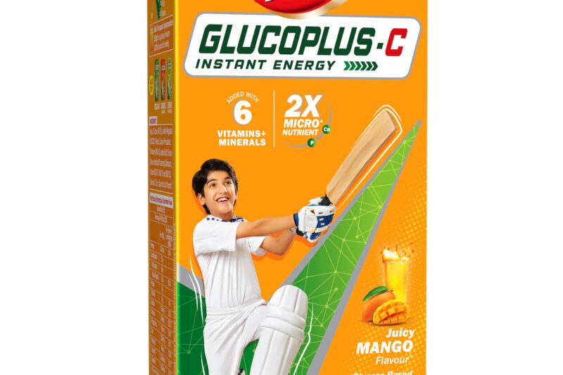 DABUR Gluco-C Instant Powder Energy Glucose (Mango Flavour) – 1Kg | Replenishes Energy | 20% More Glucose In Every Sip | Vitamin C Helps Boosts Immunity | Calcium Supports Bone Health