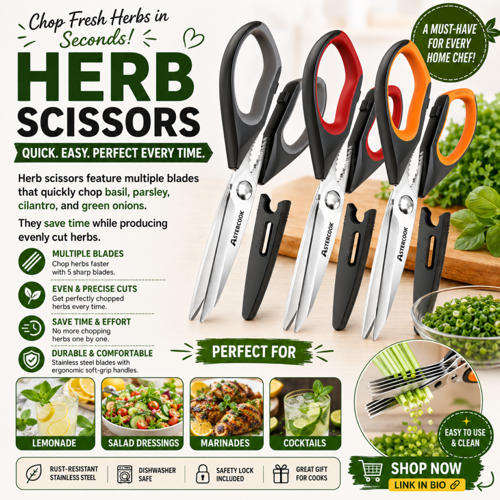 herb-scissor-1024x1024 Best Kitchen Gadgets for Every Home Cook in 2026